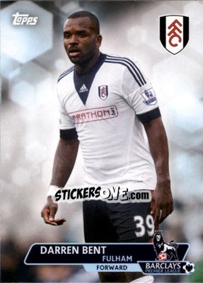 Sticker Darren Bent - Premier Gold 2013-2014 n. 135 - Topps