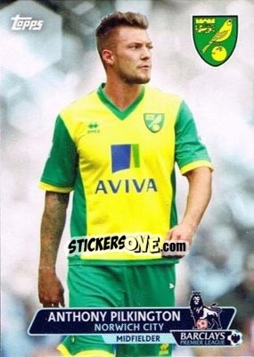Figurina Anthony Pilkington - Premier Gold 2013-2014 n. 161 - Topps