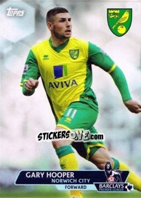 Sticker Gary Hooper - Premier Gold 2013-2014 n. 162 - Topps