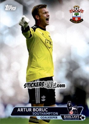 Sticker Artur Boruc - Premier Gold 2013-2014 n. 164 - Topps