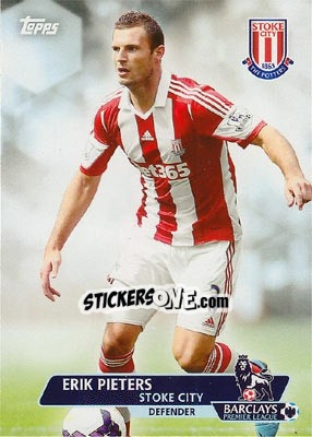 Sticker Erik Pieters - Premier Gold 2013-2014 n. 172 - Topps