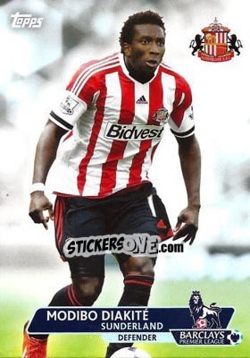 Sticker Modibo Diakité - Premier Gold 2013-2014 - Topps