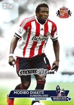 Sticker Modibo Diakité - Premier Gold 2013-2014 n. 177 - Topps