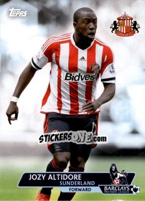 Sticker Jozy Altidore - Premier Gold 2013-2014 n. 178 - Topps