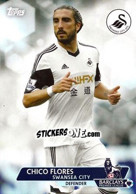 Sticker Chico Flores - Premier Gold 2013-2014 n. 180 - Topps
