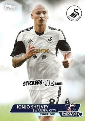 Sticker Jonjo Shelvey - Premier Gold 2013-2014 n. 181 - Topps