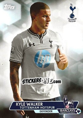 Sticker Kyle Walker - Premier Gold 2013-2014 n. 184 - Topps