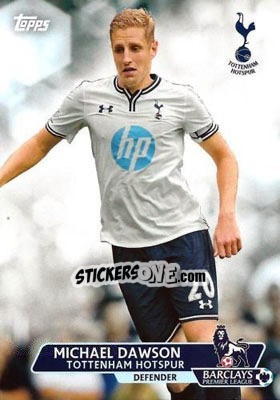Sticker Michael Dawson - Premier Gold 2013-2014 n. 185 - Topps