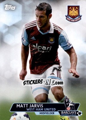 Sticker Matt Jarvis - Premier Gold 2013-2014 n. 199 - Topps