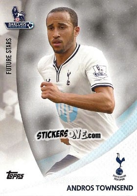 Sticker Andros Townsend - Premier Gold 2013-2014 - Topps