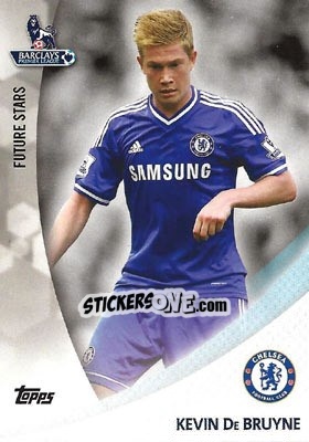Sticker Kevin De Bruyne - Premier Gold 2013-2014 n. FS-KD - Topps