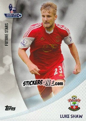 Sticker Luke Shaw - Premier Gold 2013-2014 n. FS-LS - Topps