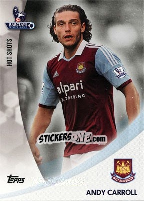 Cromo Andy Carroll - Premier Gold 2013-2014 - Topps