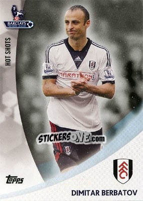 Sticker Dimitar Berbatov - Premier Gold 2013-2014 n. HS-DB - Topps