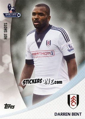 Sticker Darren Bent - Premier Gold 2013-2014 n. HS-DBE - Topps