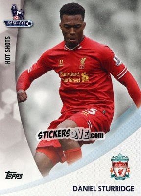 Sticker Daniel Sturridge - Premier Gold 2013-2014 n. HS-DS - Topps