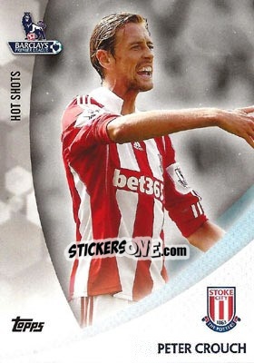 Sticker Peter Crouch - Premier Gold 2013-2014 n. HS-PC - Topps