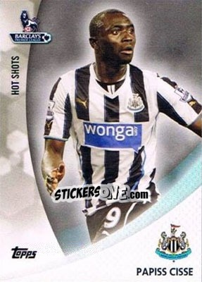 Sticker Papiss Cisse - Premier Gold 2013-2014 n. HS-PCI - Topps