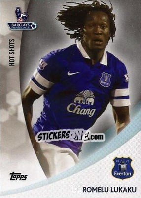 Sticker Romelu Lukaku - Premier Gold 2013-2014 n. HS-RLU - Topps
