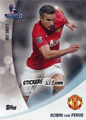 Sticker Robin van Persie - Premier Gold 2013-2014 n. HS-RV - Topps