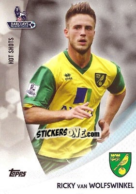 Sticker Ricky van Wolfswinkel - Premier Gold 2013-2014 n. HS-RVW - Topps