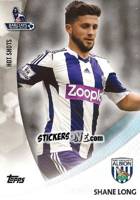 Sticker Shane Long - Premier Gold 2013-2014 n. HS-SL - Topps