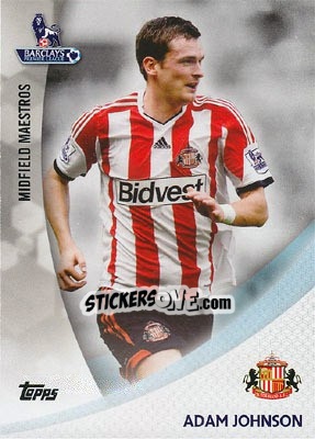 Sticker Adam Johnson - Premier Gold 2013-2014 - Topps