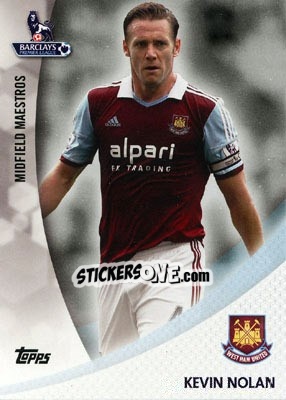 Sticker Kevin Nolan - Premier Gold 2013-2014 - Topps