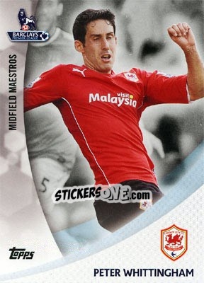 Sticker Peter Whittingham - Premier Gold 2013-2014 n. MM-PW - Topps