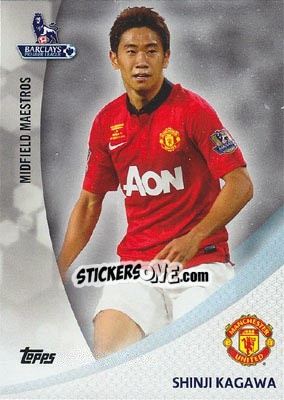 Sticker Shinji Kagawa - Premier Gold 2013-2014 n. MM-SK - Topps