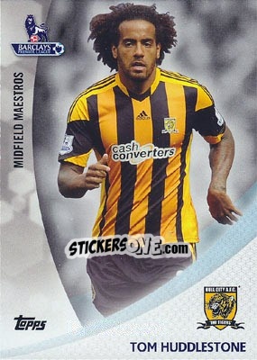 Sticker Tom Huddlestone - Premier Gold 2013-2014 n. MM-TH - Topps