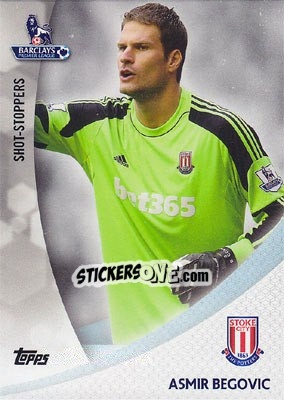 Sticker Asmir Begovic - Premier Gold 2013-2014 n. SS-AB - Topps