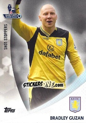 Cromo Bradley Guzan - Premier Gold 2013-2014 n. SS-BG - Topps