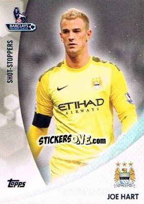 Sticker Joe Hart - Premier Gold 2013-2014 n. SS-JH - Topps