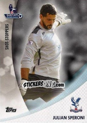 Sticker Julian Speroni - Premier Gold 2013-2014 n. SS-JS - Topps