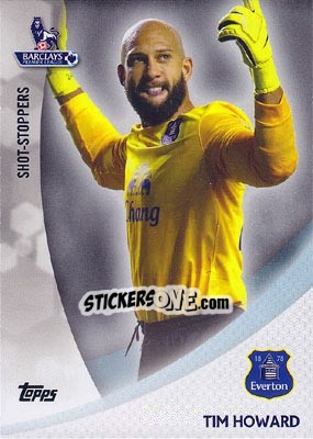 Sticker Tim Howard - Premier Gold 2013-2014 n. SS-TH - Topps