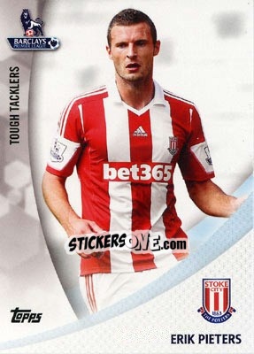 Sticker Erik Pieters - Premier Gold 2013-2014 n. TT-EP - Topps