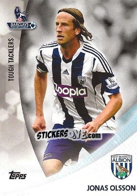 Sticker Jonas Olsson - Premier Gold 2013-2014 n. TT-JO - Topps