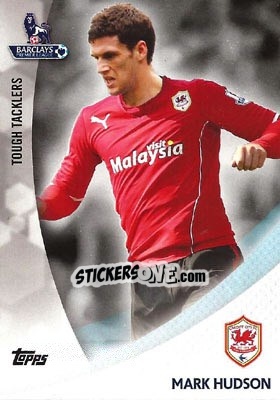 Sticker Mark Hudson - Premier Gold 2013-2014 n. TT-MH - Topps