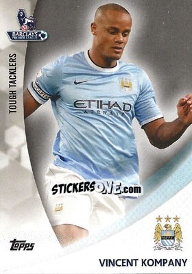 Sticker Vincent Kompany - Premier Gold 2013-2014 n. TT-VK - Topps