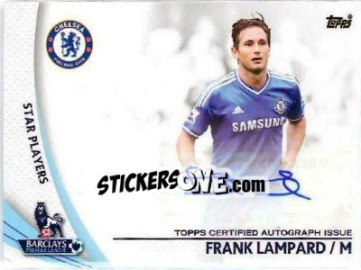 Sticker Frank Lampard - Premier Gold 2013-2014 n. SP-FL - Topps