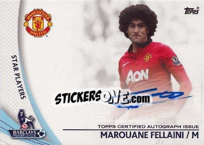 Sticker Marouane Fellaini - Premier Gold 2013-2014 - Topps