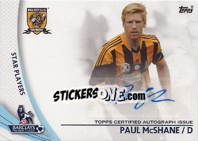 Sticker Paul McShane - Premier Gold 2013-2014 n. SP-PM - Topps