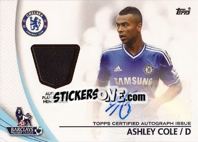 Sticker Ashley Cole - Premier Gold 2013-2014 n. PAR-AC - Topps