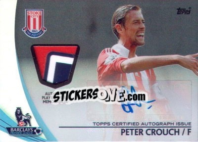 Sticker Peter Crouch - Premier Gold 2013-2014 n. PAR-PC - Topps