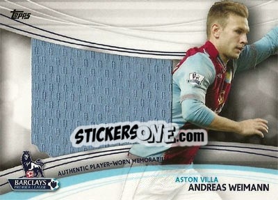 Sticker Andreas Weimann - Premier Gold 2013-2014 n. JBR-AW - Topps