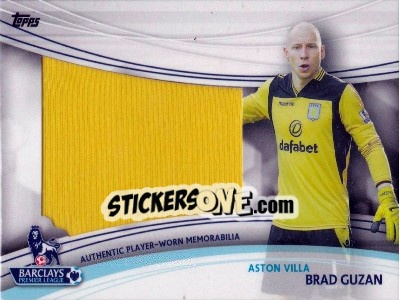 Cromo Brad Guzan - Premier Gold 2013-2014 n. JBR-BG - Topps