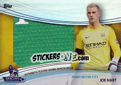 Sticker Joe Hart - Premier Gold 2013-2014 n. JBR-JHA - Topps