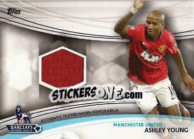 Sticker Ashley Young - Premier Gold 2013-2014 n. JR-AY - Topps