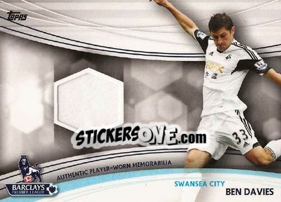 Sticker Ben Davies - Premier Gold 2013-2014 - Topps